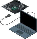 Connect Sentinel Core to host device